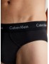 Calvin Klein Hip Brief 3PK 0000U2661G-N20, Ανδρικά Σλιπ σε oικονομική συσκευασία  3 τεμαχίων, ΜΑΥΡΟ